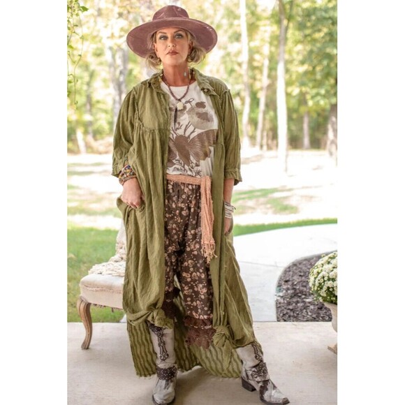 Joplin Evening Waves Dress/Duster by Jaded Gypsy S/M - Picture 1 of 3